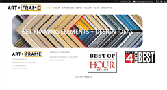 Desktop Screenshot of michiganartandframe.com